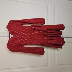 Bonnie Jean Girls' Red Polka Dot Dress